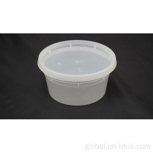 12Oz Disposable Soup Cup Disposable plastic soup cup 12oz with lid Manufactory